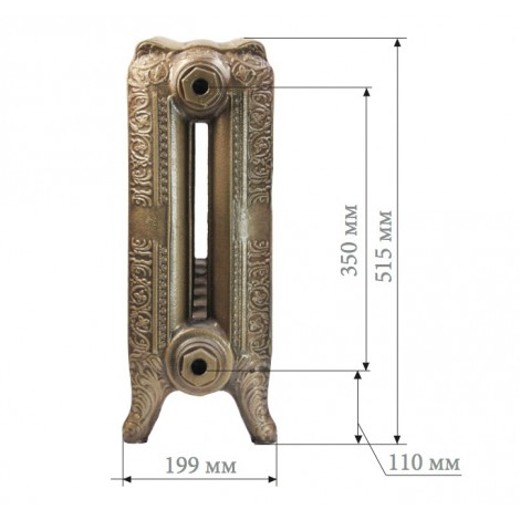 Чугунный радиатор Demir Dokum Historic