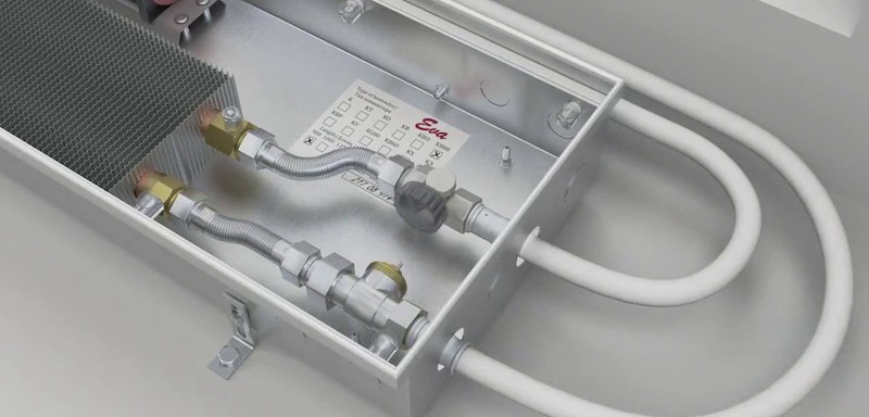 подключение конвекторов к системе отопления